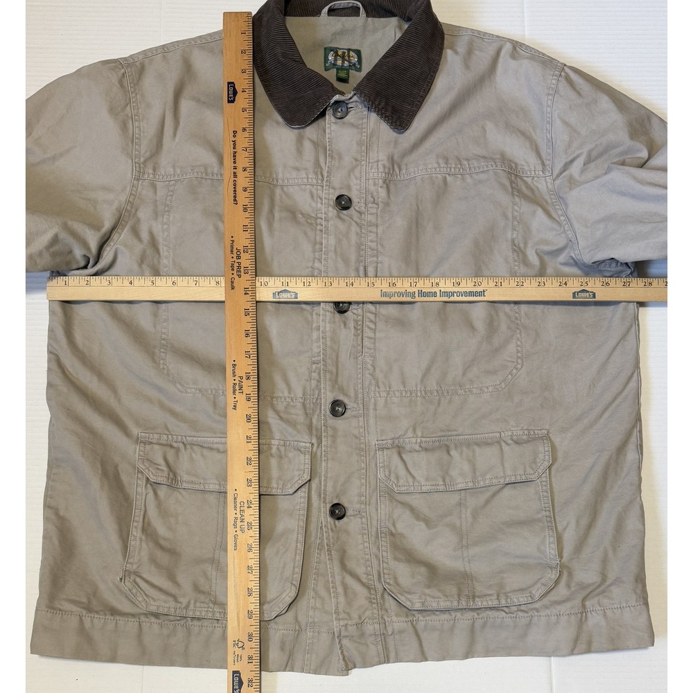 CABELAS - Men's Lined Barn Chore Cargo Jacket - Size X-Large - XL - Picture 4 of 8
